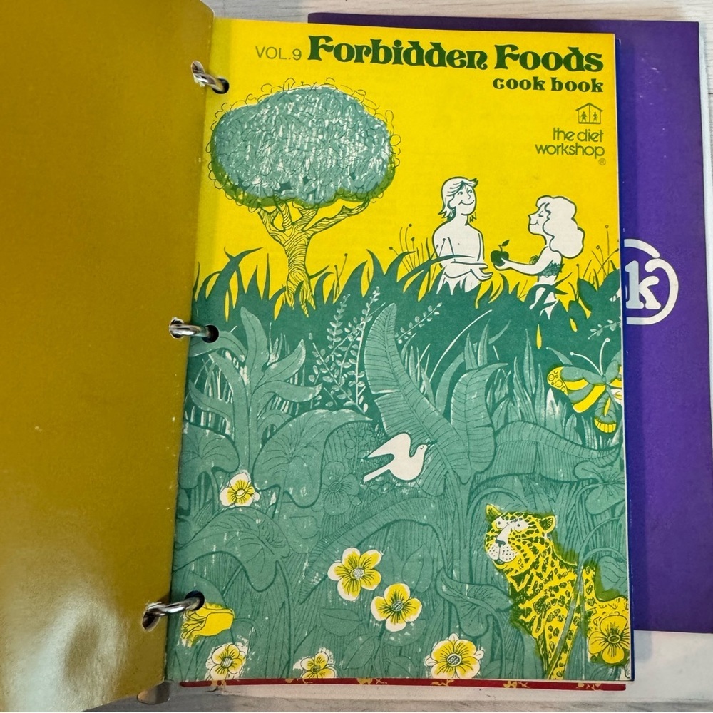 Vintage My Diet Workshop Recipe File Cookbook Binder 1979 - Picture 8 of 11